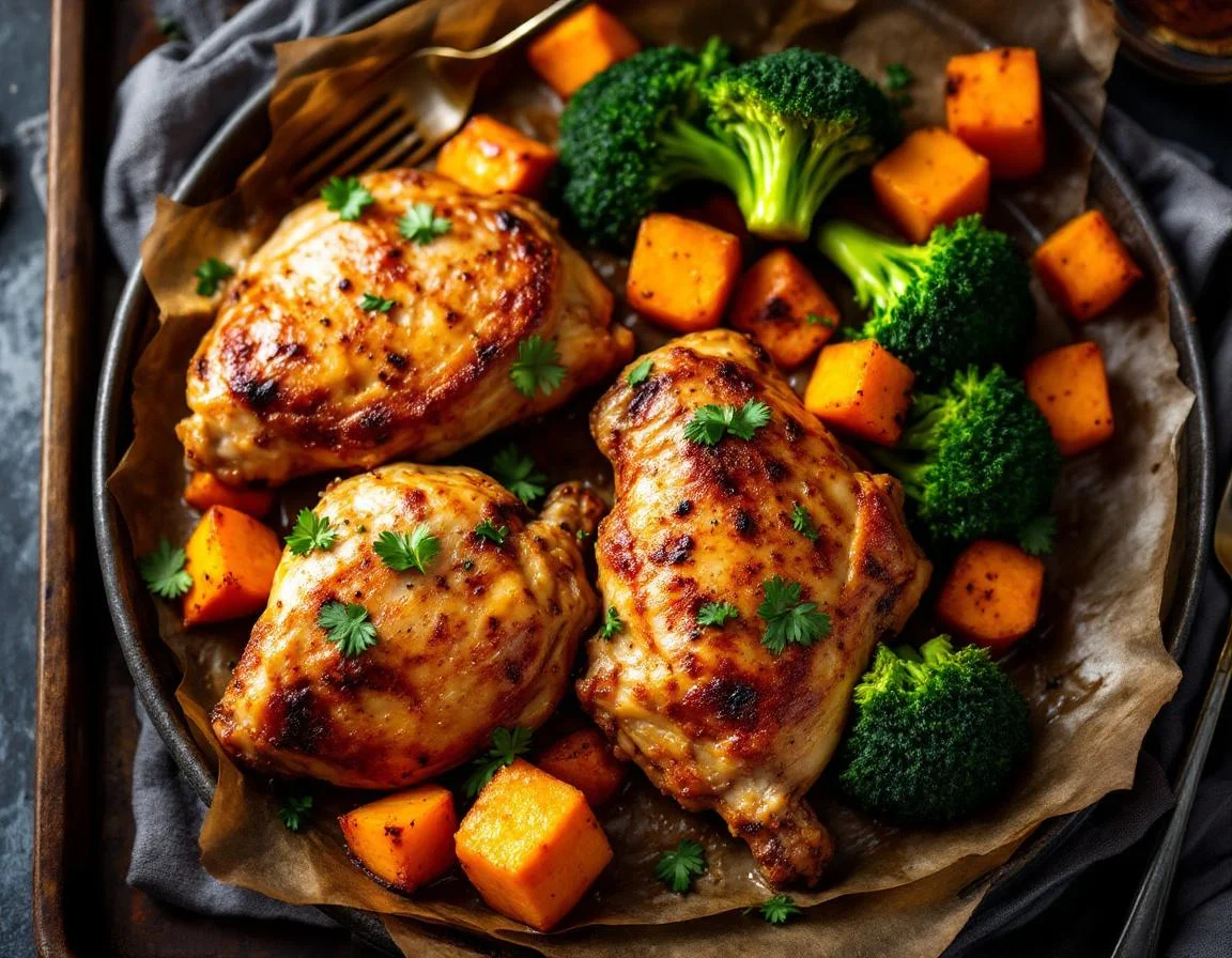 Sheet Pan Chicken Thighs